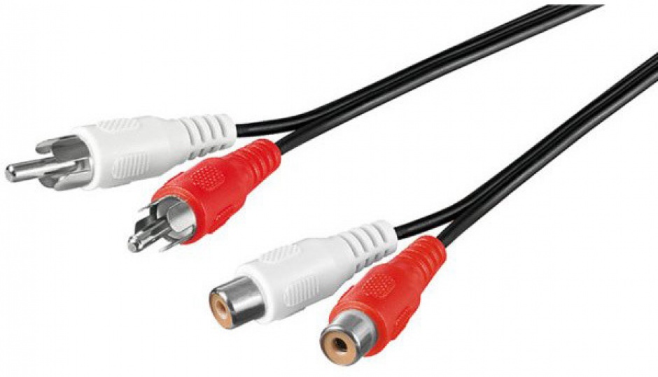 Imagine Cablu prelungitor audio 2 x RCA la 2 x RCA T-M 15m